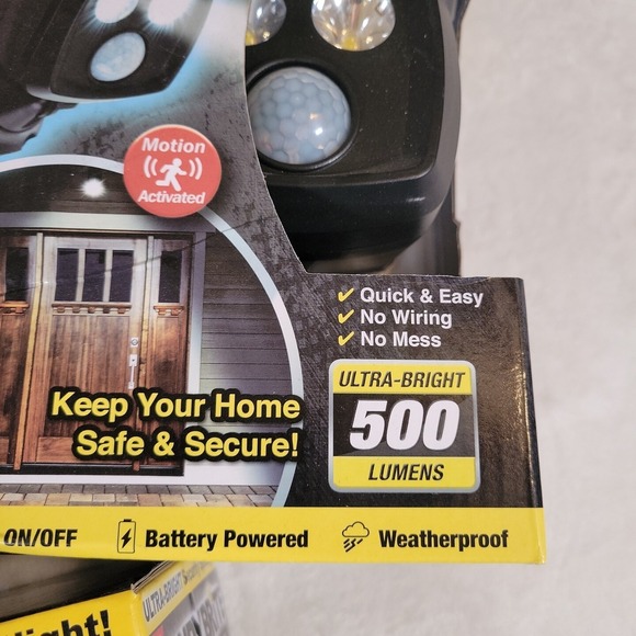 Handy Brite Cordless LED Spotlights 500 Ulta-Bright Lumens Battery Powered 2pk - Picture 3 of 8